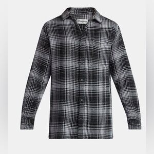 No Boundaries Men's & Big Men's Long Sleeve Textured Shirt